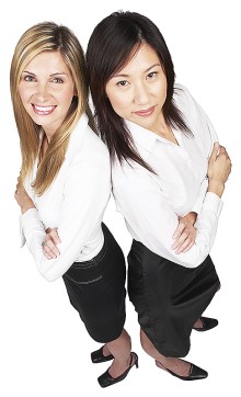 image two business women